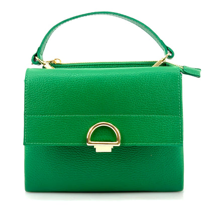 Melissa Leather Handbag - Made In Italy