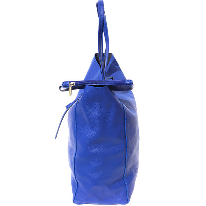 Babila Italian Genuine Leather Tote Bag - Made In Italy