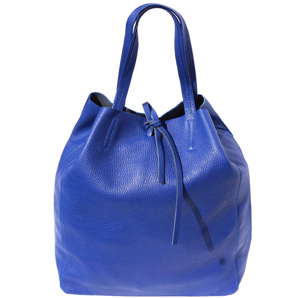 Babila Italian Genuine Leather Tote Bag - Made In Italy