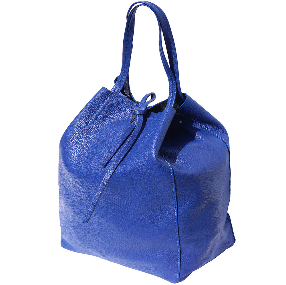 Babila Italian Genuine Leather Tote Bag - Made In Italy