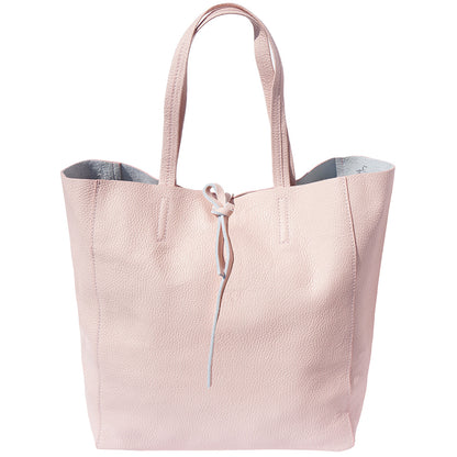 Babila Italian Genuine Leather Tote Bag - Made In Italy