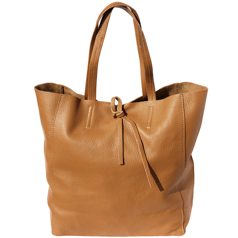 Babila Italian Genuine Leather Tote Bag - Made In Italy