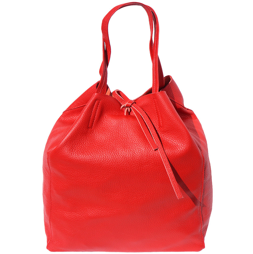 Babila Italian Genuine Leather Tote Bag - Made In Italy