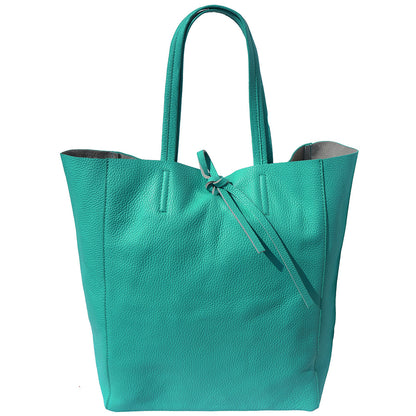 Babila Italian Genuine Leather Tote Bag - Made In Italy