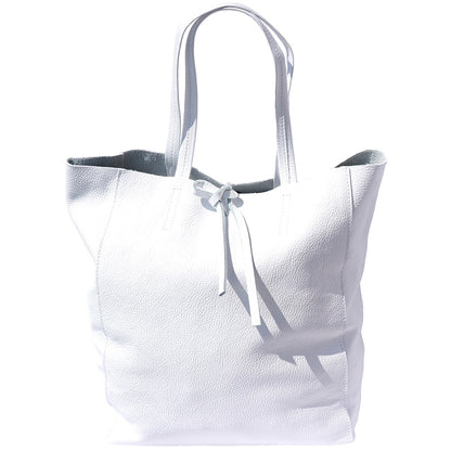 Babila Italian Genuine Leather Tote Bag - Made In Italy