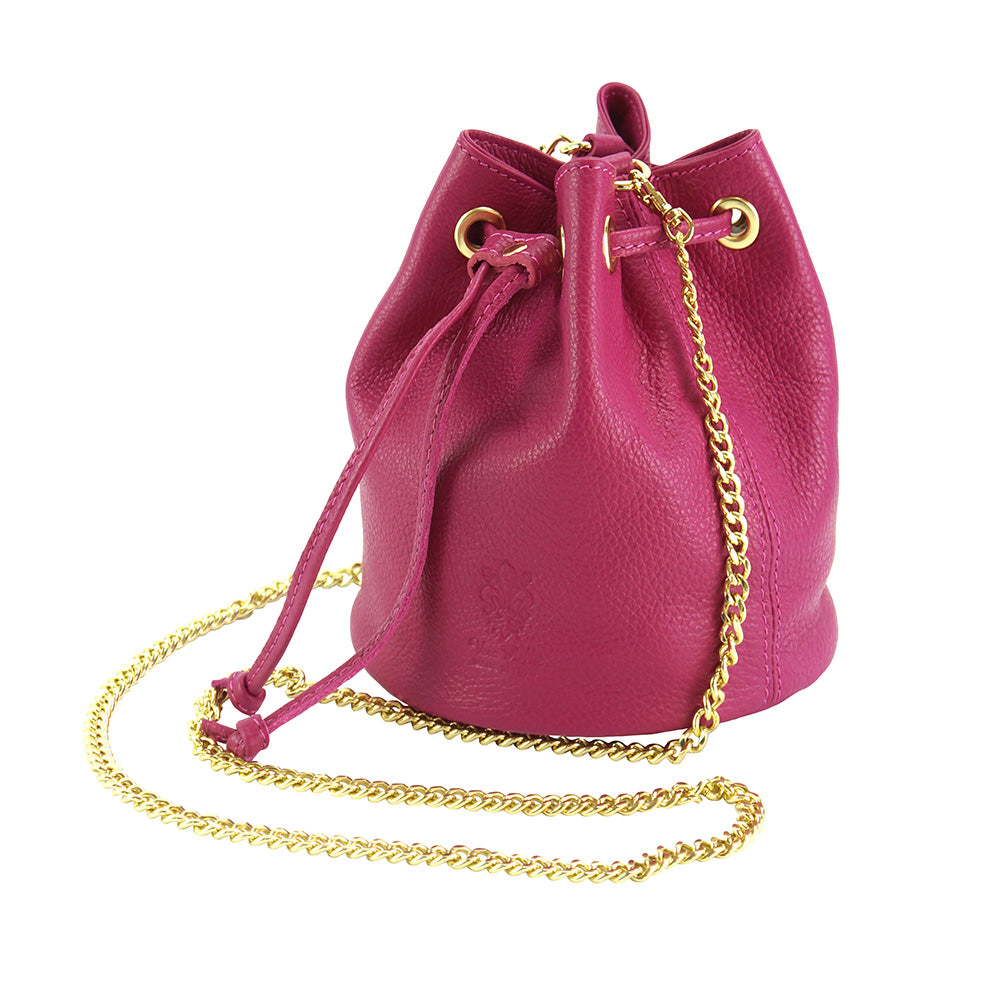 Ilaria Cross-body leather bag - Made In Italy