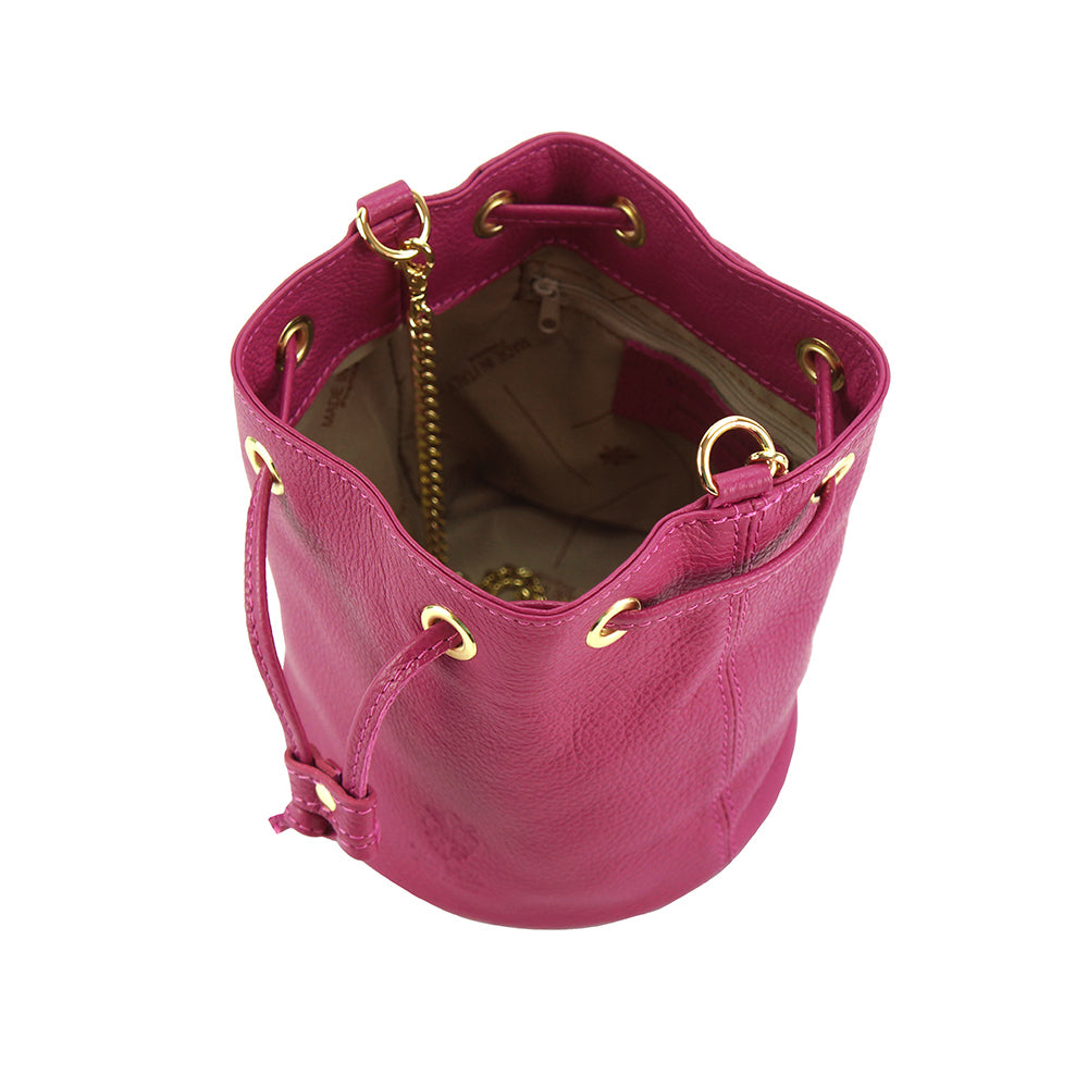 Ilaria Cross-body leather bag - Made In Italy