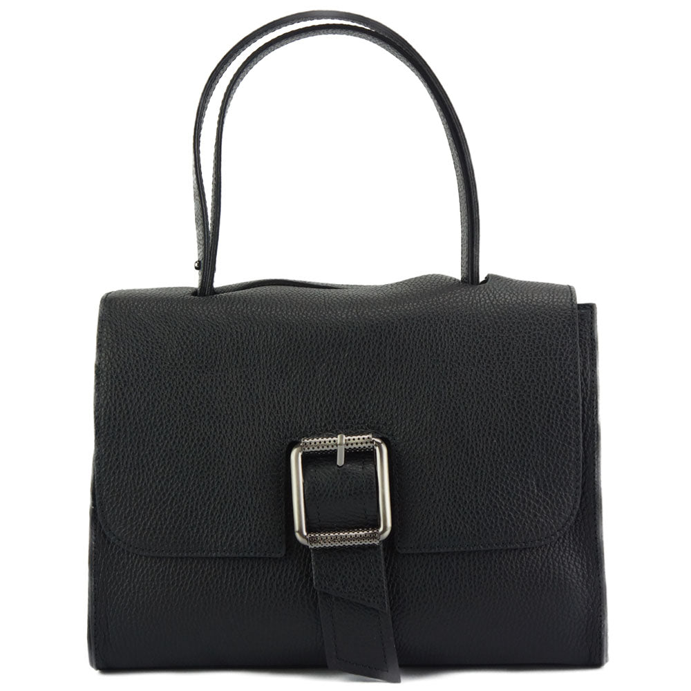 Casimira leather Handbag - Made In Italy