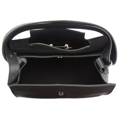 Casimira leather Handbag - Made In Italy