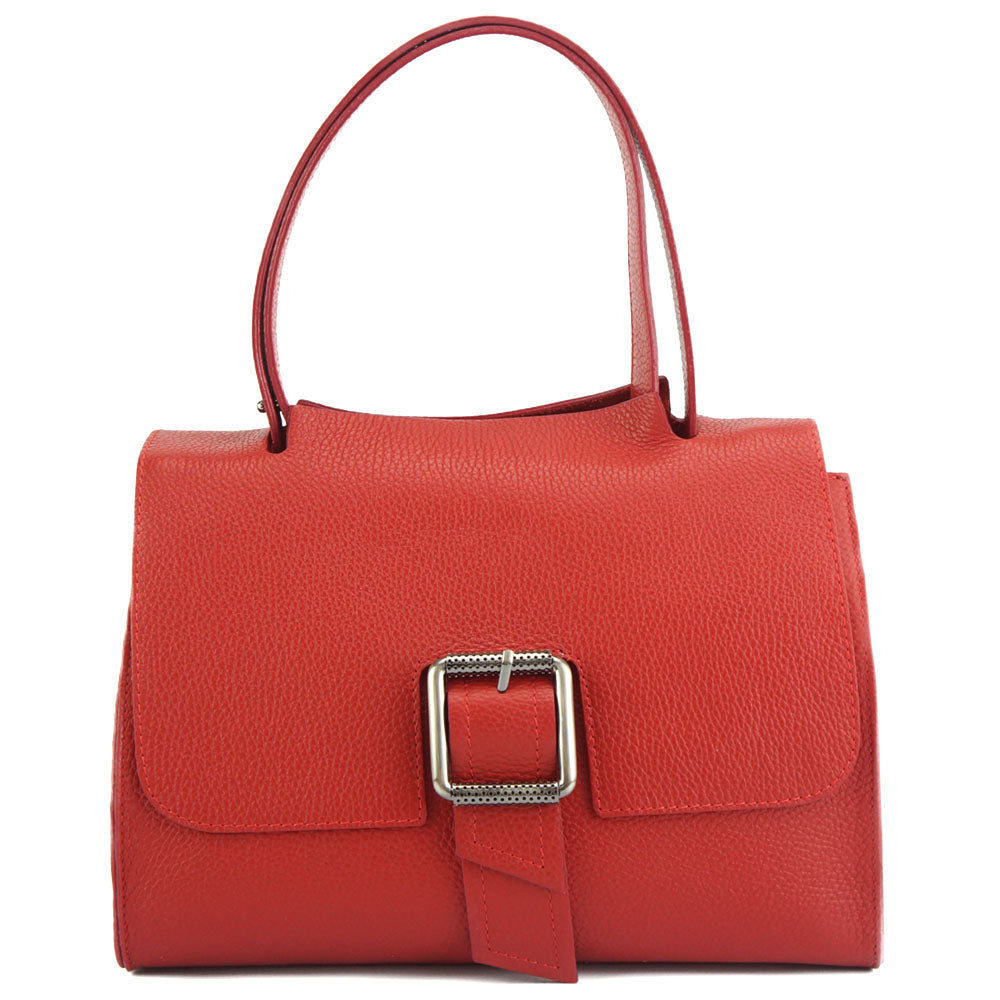 Casimira leather Handbag - Made In Italy