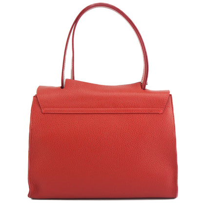 Casimira leather Handbag - Made In Italy