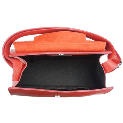 Casimira leather Handbag - Made In Italy