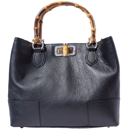 Fabrizia Leather Handbag - made in Italy