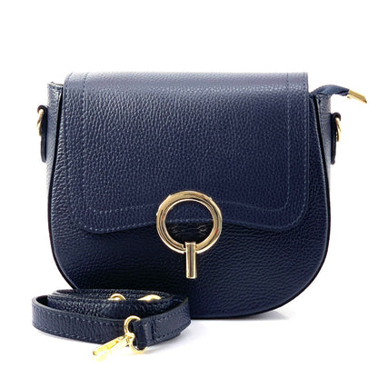 Senara Leather Crossbody Bag - Made In Italy