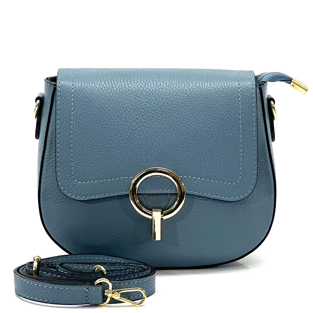 Senara Leather Crossbody Bag - Made In Italy