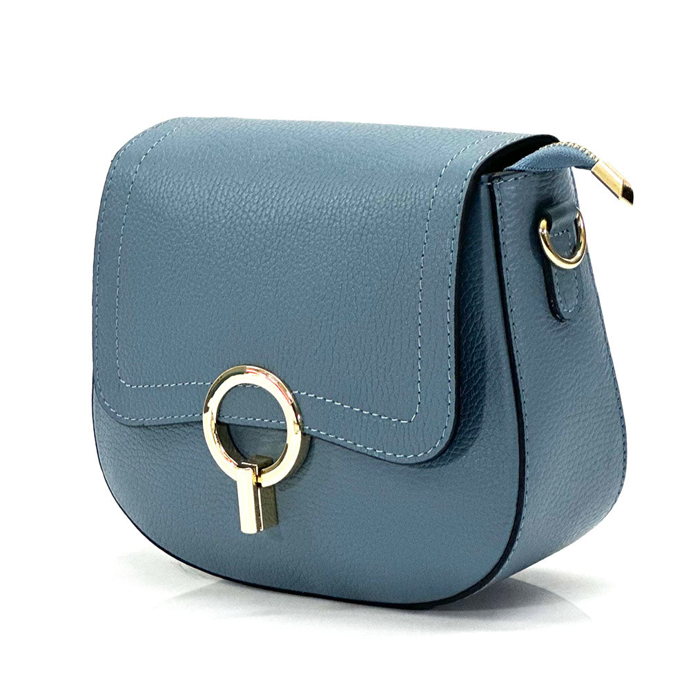 Senara Leather Crossbody Bag - Made In Italy