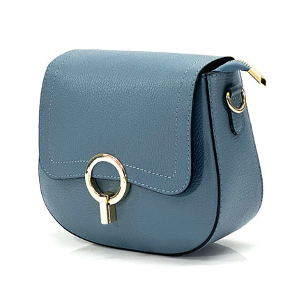 Senara Leather Crossbody Bag - Made In Italy