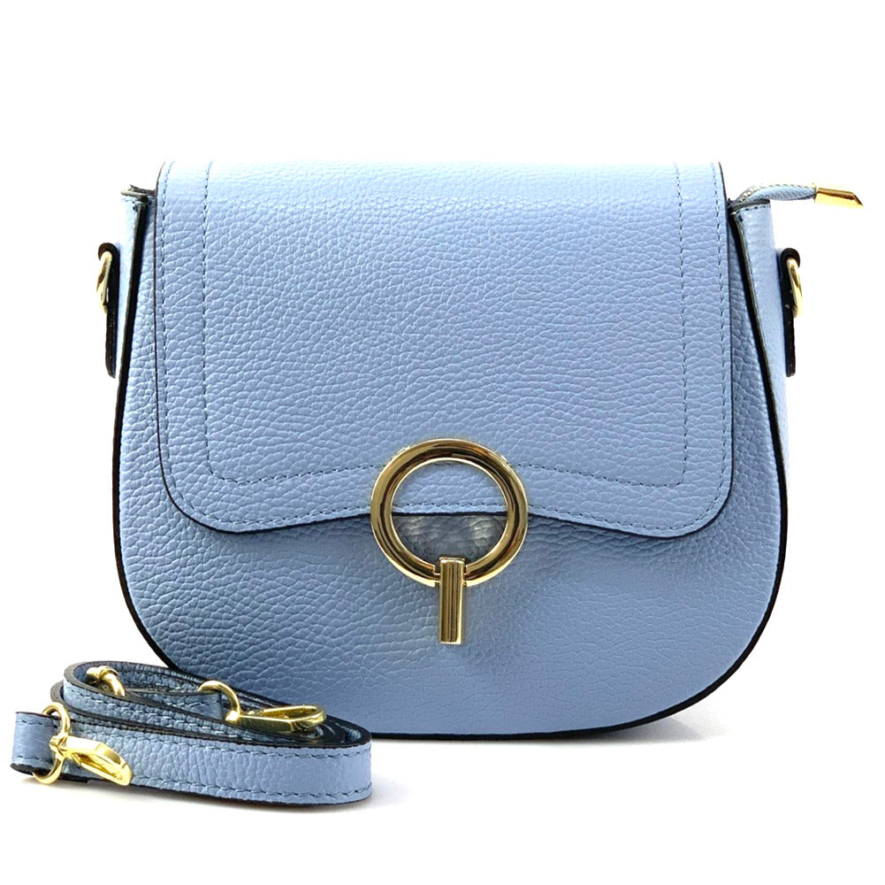 Senara Leather Crossbody Bag - Made In Italy