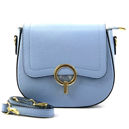 Senara Leather Crossbody Bag - Made In Italy