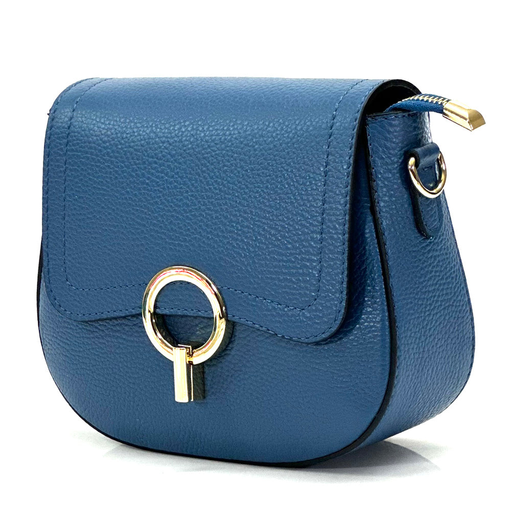 Senara Leather Crossbody Bag - Made In Italy