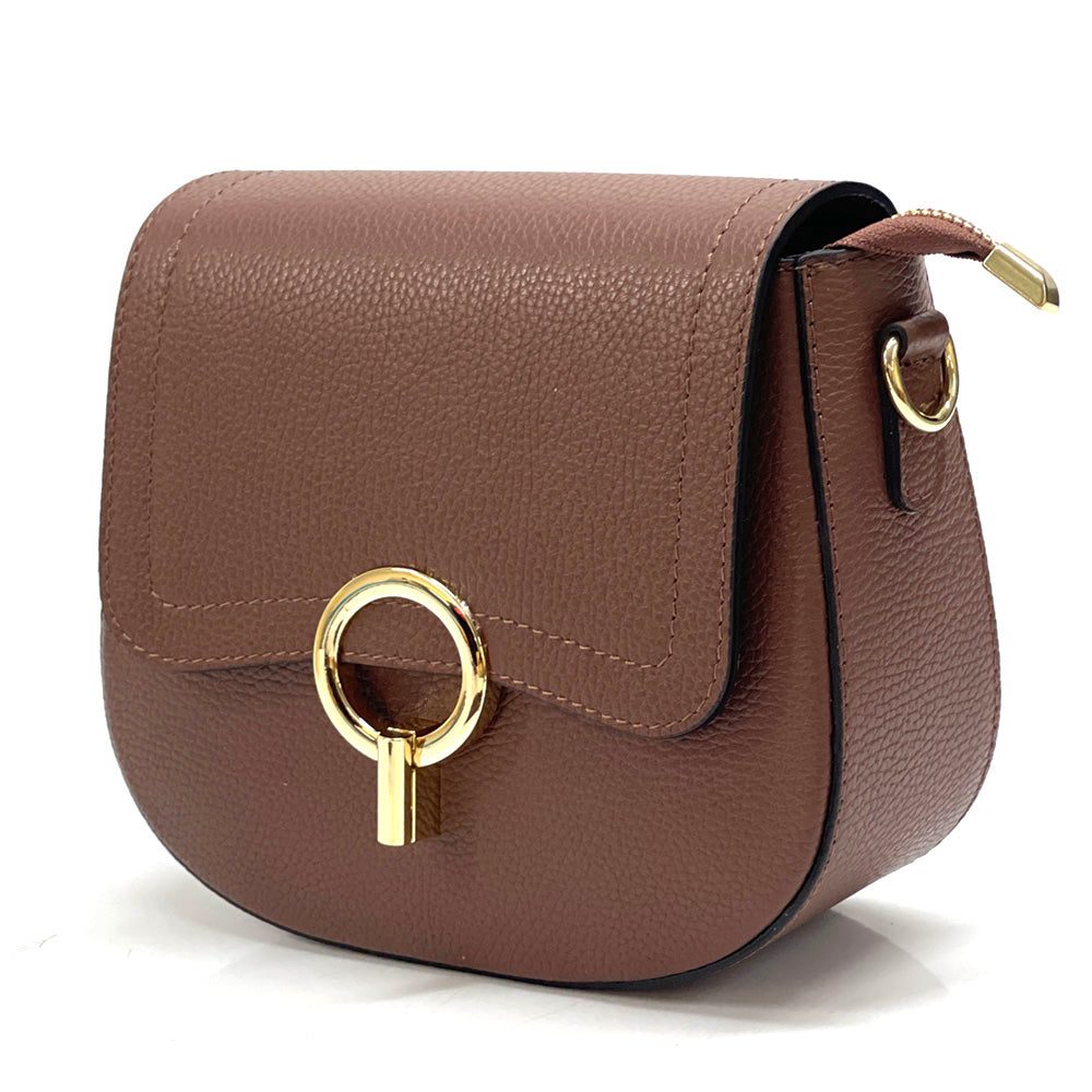 Senara Leather Crossbody Bag - Made In Italy
