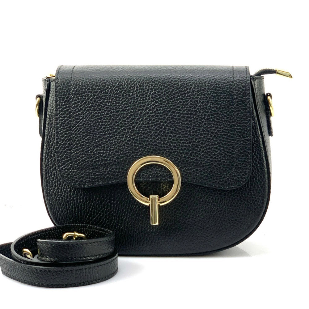 Senara Leather Crossbody Bag - Made In Italy