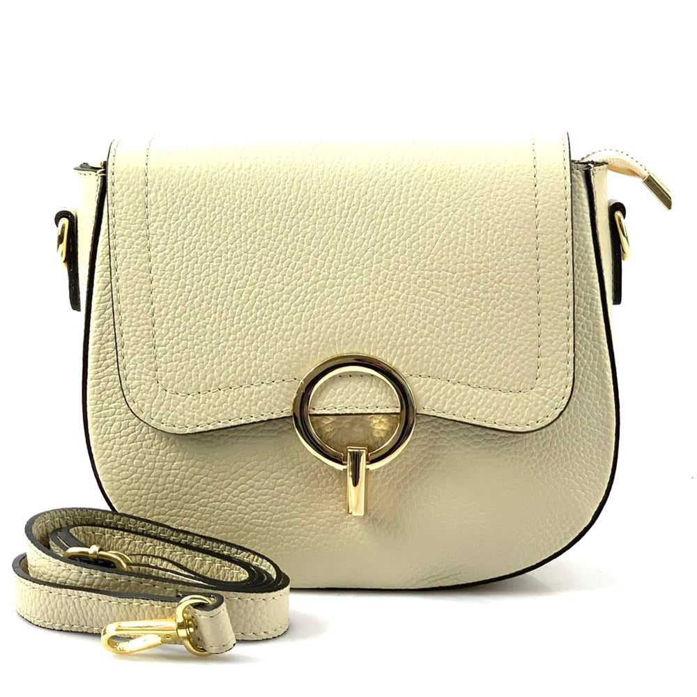 Senara Leather Crossbody Bag - Made In Italy