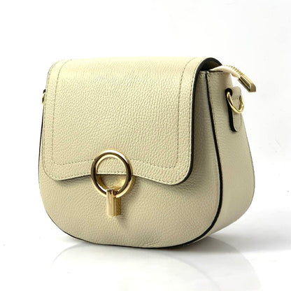 Senara Leather Crossbody Bag - Made In Italy