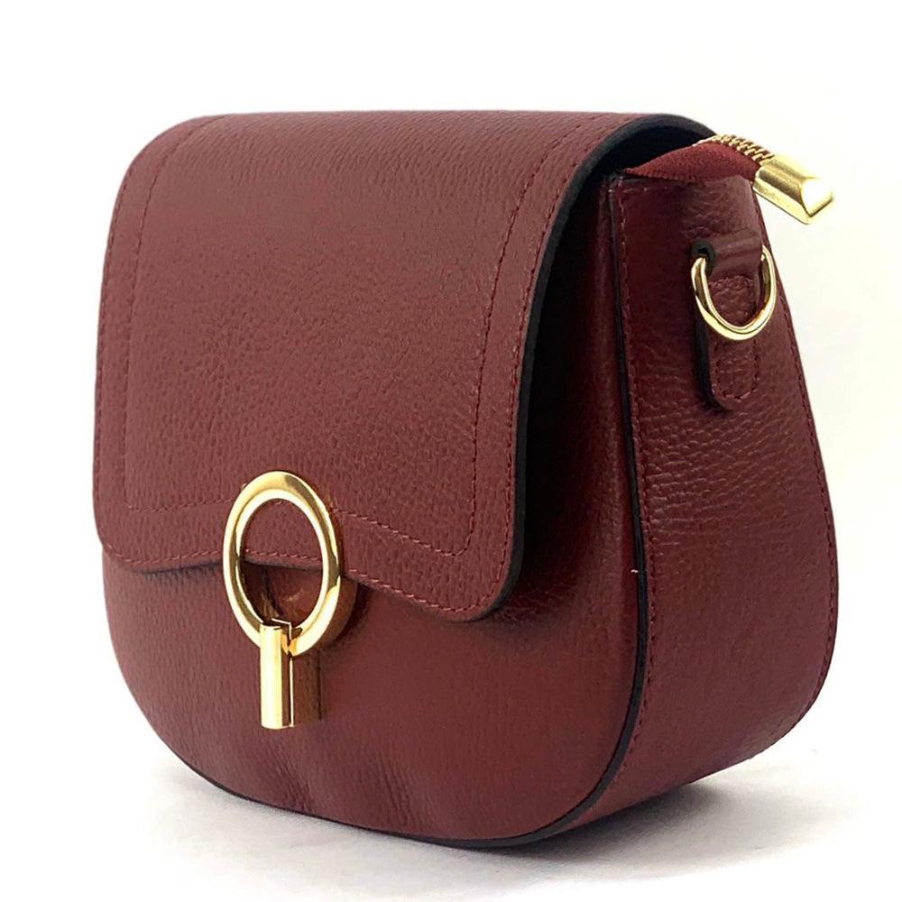 Senara Leather Crossbody Bag - Made In Italy