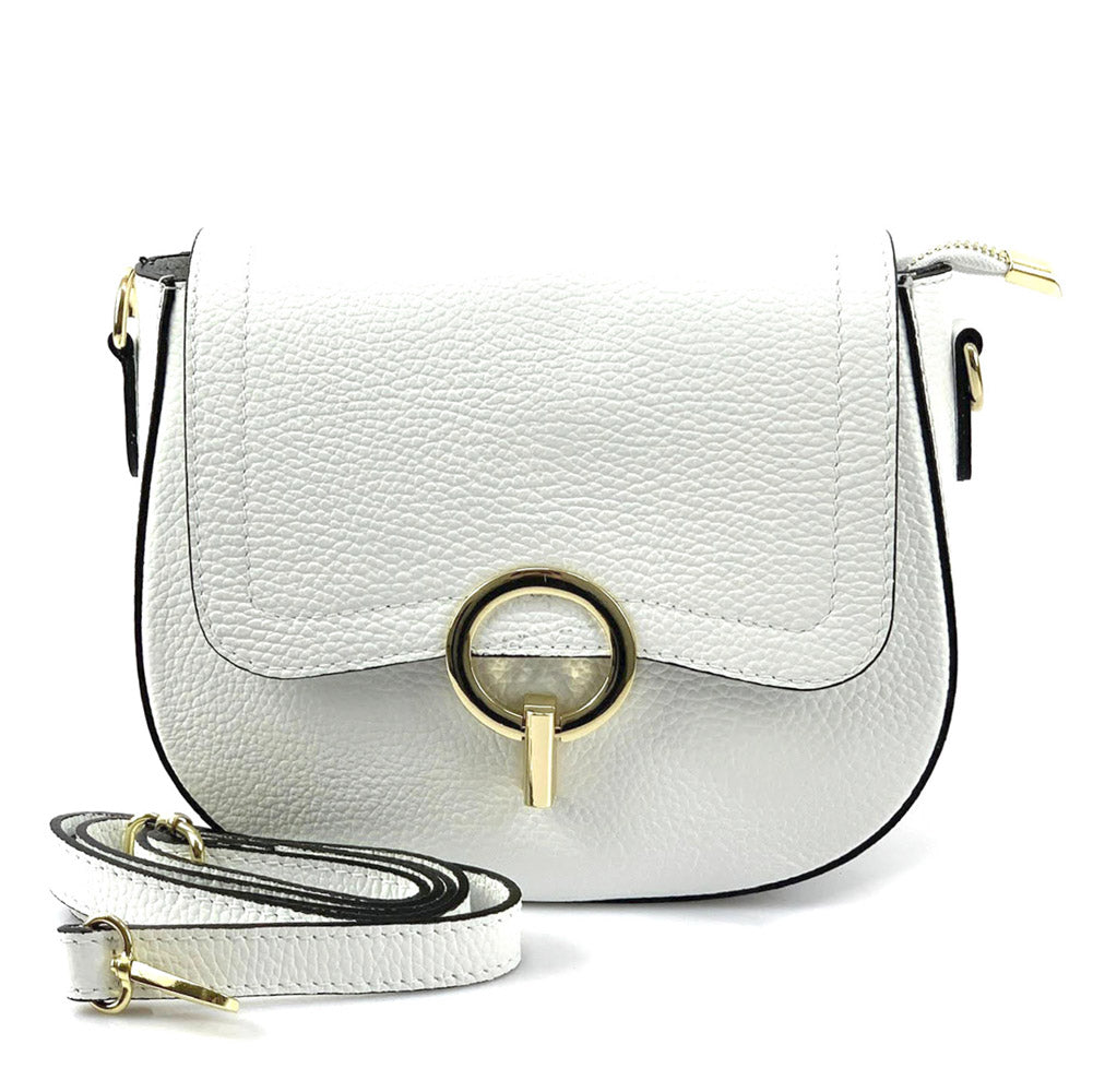 Senara Leather Crossbody Bag - Made In Italy