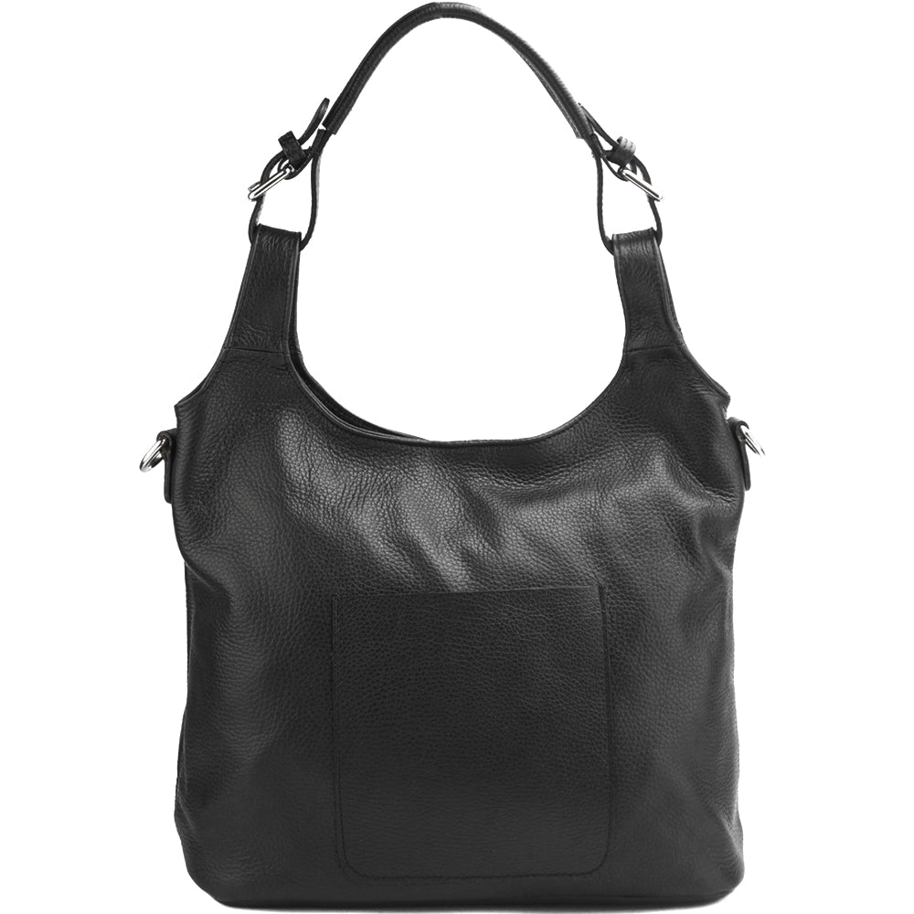 Silvia Leather Shoulder Bag Limited Stock - Made In Italy