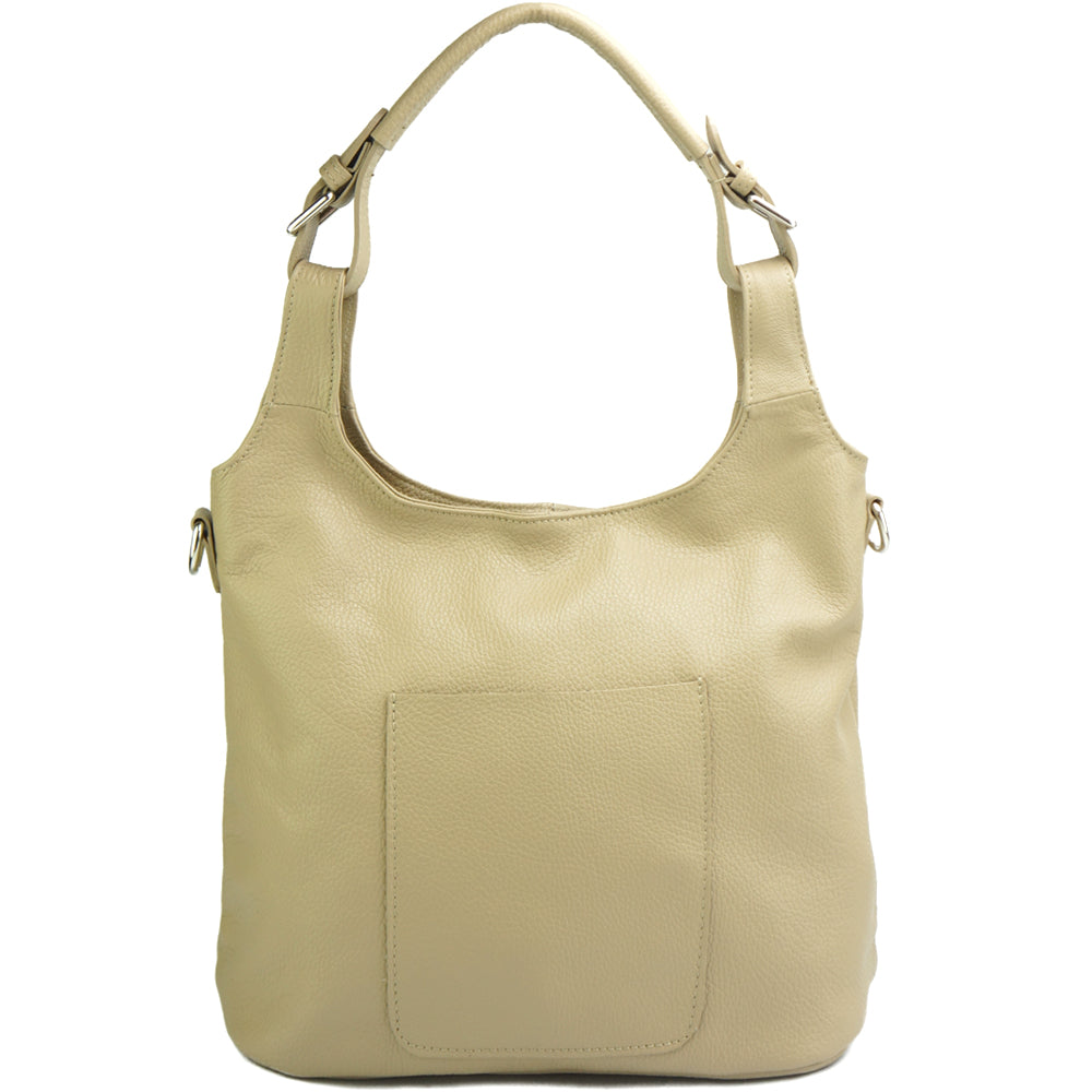 Silvia Leather Shoulder Bag Limited Stock - Made In Italy