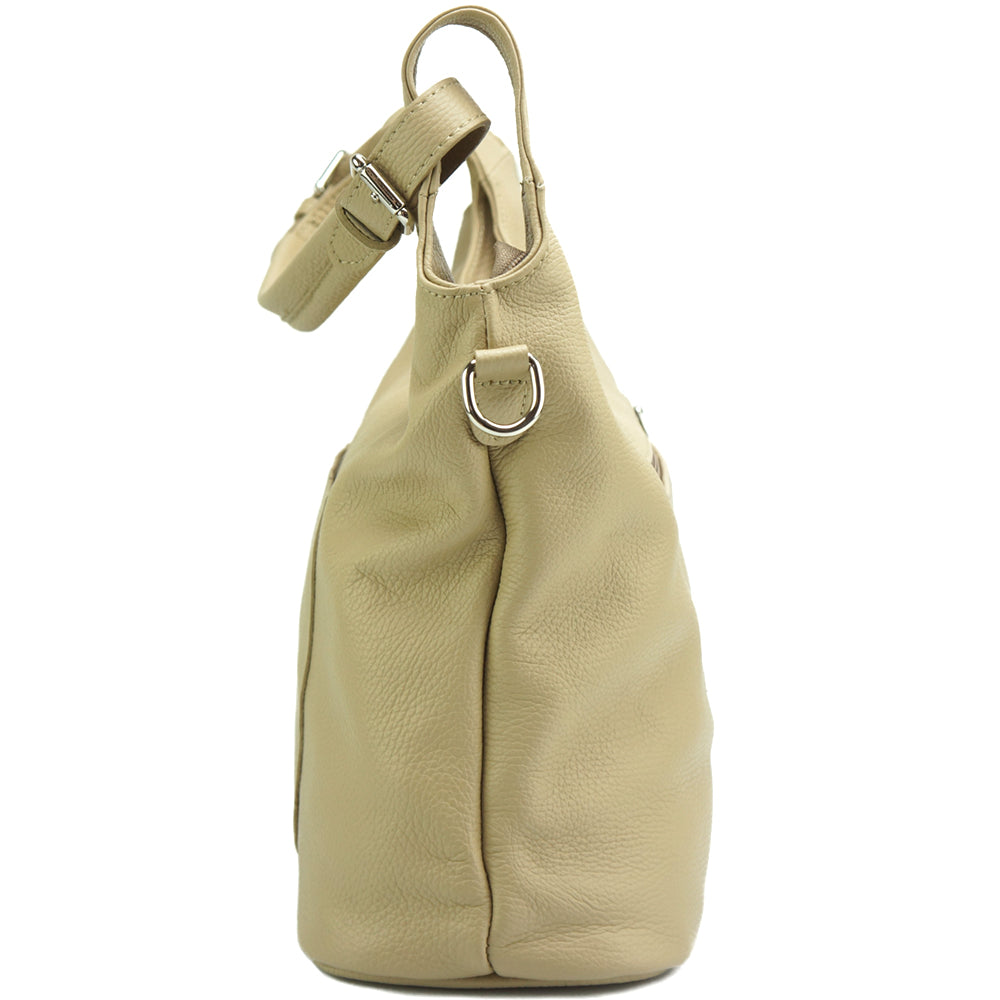 Silvia Leather Shoulder Bag Limited Stock - Made In Italy