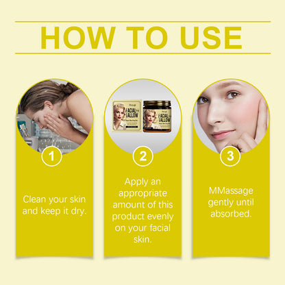 Hoygi Tallow Honey Moisturizing Cream, Deeply Moisturizes, Hydrates, Soothes, And Comforts Skin