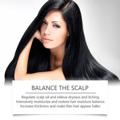 OUHOE Protein Volumizing Shampoo, Moisturizing, Repairing And Nourishing Dry Hair And Oil Control Shampoo