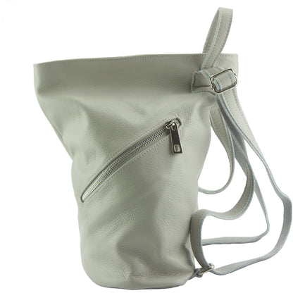 Clapton Backpack in Supple small-grained leather - Made In Italy