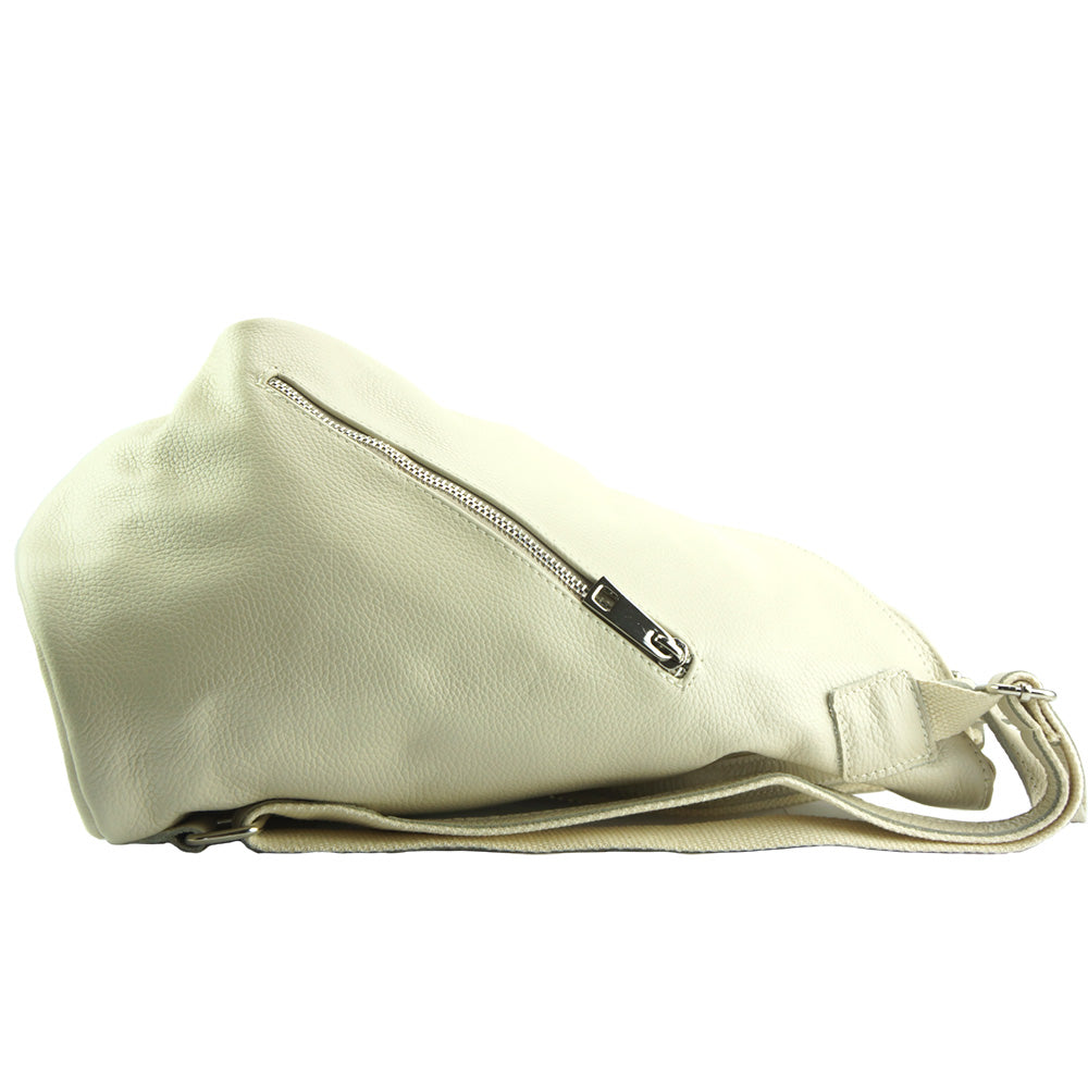 Clapton Backpack in Supple small-grained leather - Made In Italy