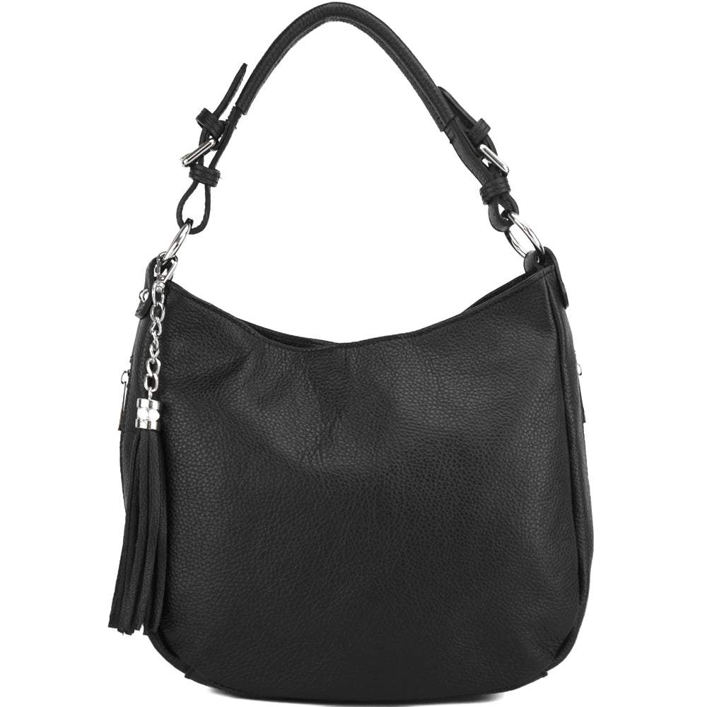 Victoire shoulder bag in calf-skin leather