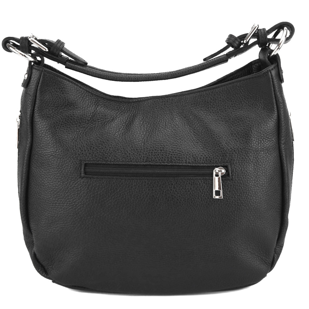 Victoire shoulder bag in calf-skin leather