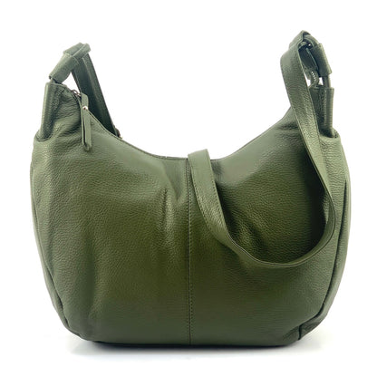 Arianna Leather Cross Body Bag - Made In Italy