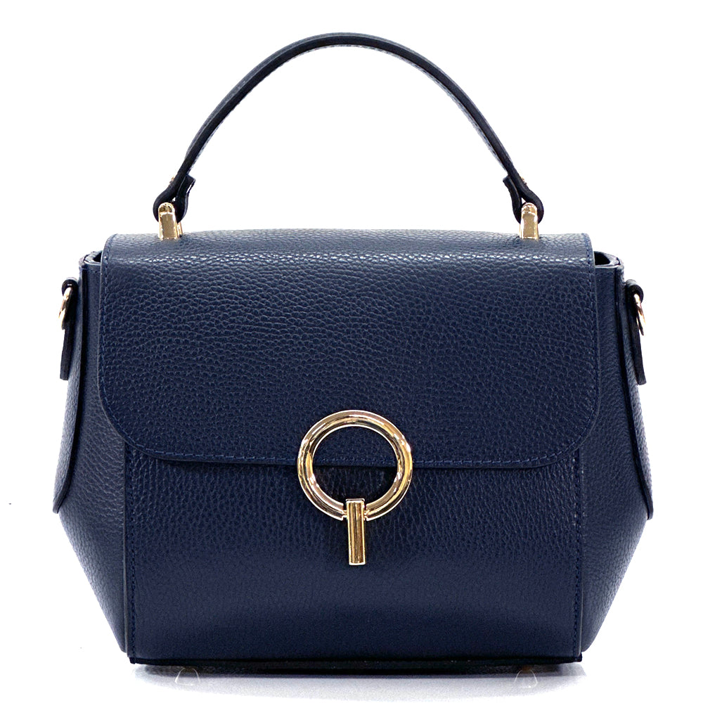 Kimberly Leather Handbag - Made In Italy