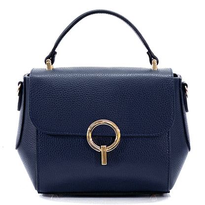 Kimberly Leather Handbag - Made In Italy