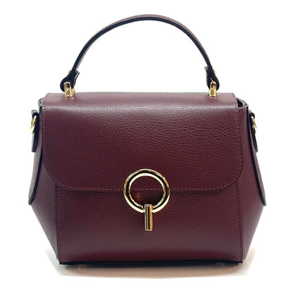 Kimberly Leather Handbag - Made In Italy