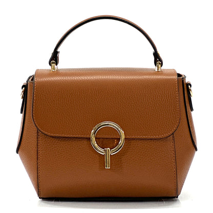 Kimberly Leather Handbag - Made In Italy