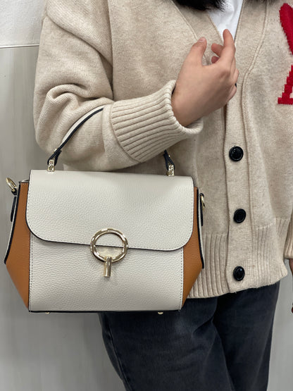 Kimberly Leather Handbag - Made In Italy
