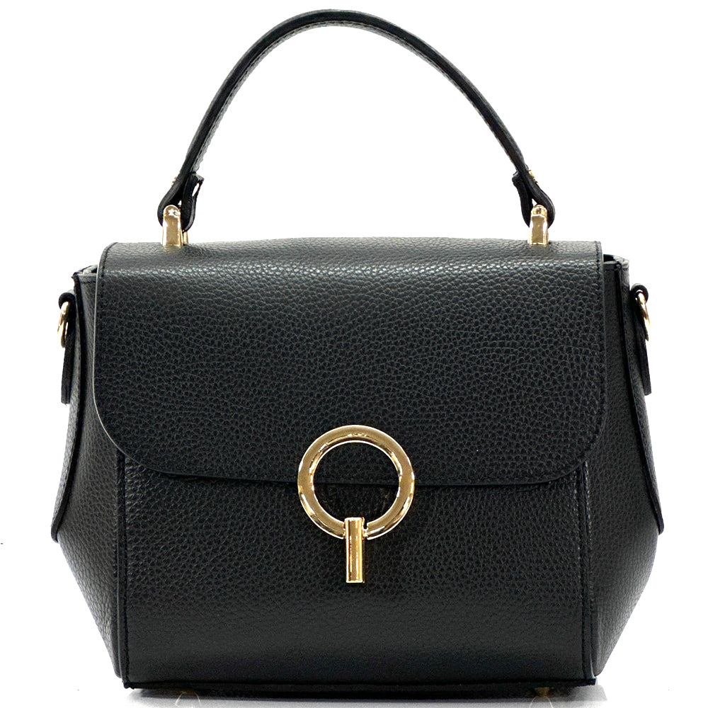 Kimberly Leather Handbag - Made In Italy