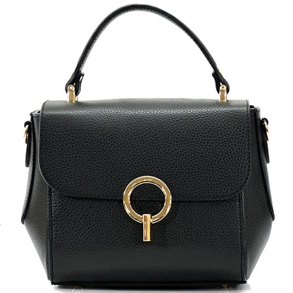 Kimberly Leather Handbag - Made In Italy