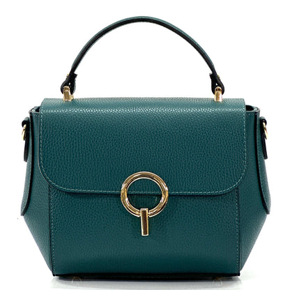 Kimberly Leather Handbag - Made In Italy