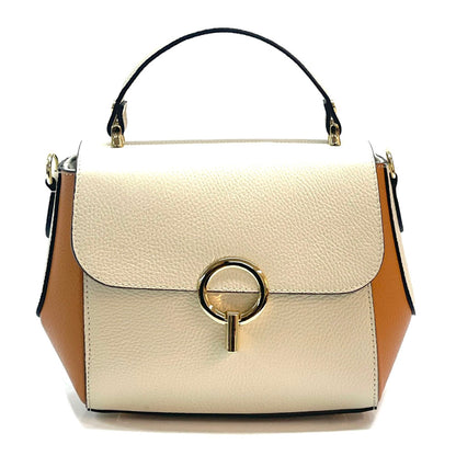 Kimberly Leather Handbag - Made In Italy