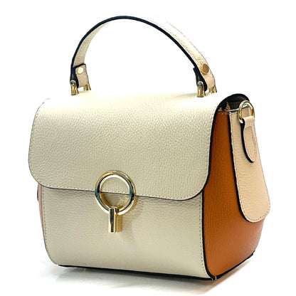 Kimberly Leather Handbag - Made In Italy